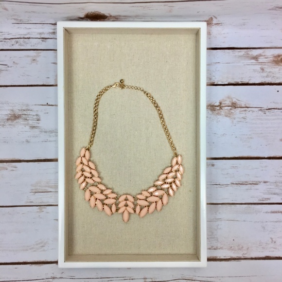 Light Pink Nude Color Boutique Necklace - Picture 4 of 7